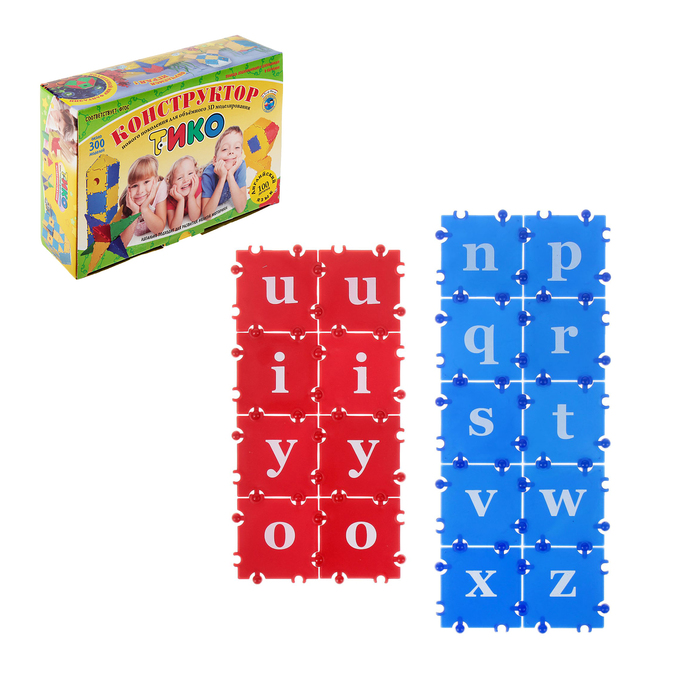 Конструктор ТИКО "Английский язык", 100 деталей