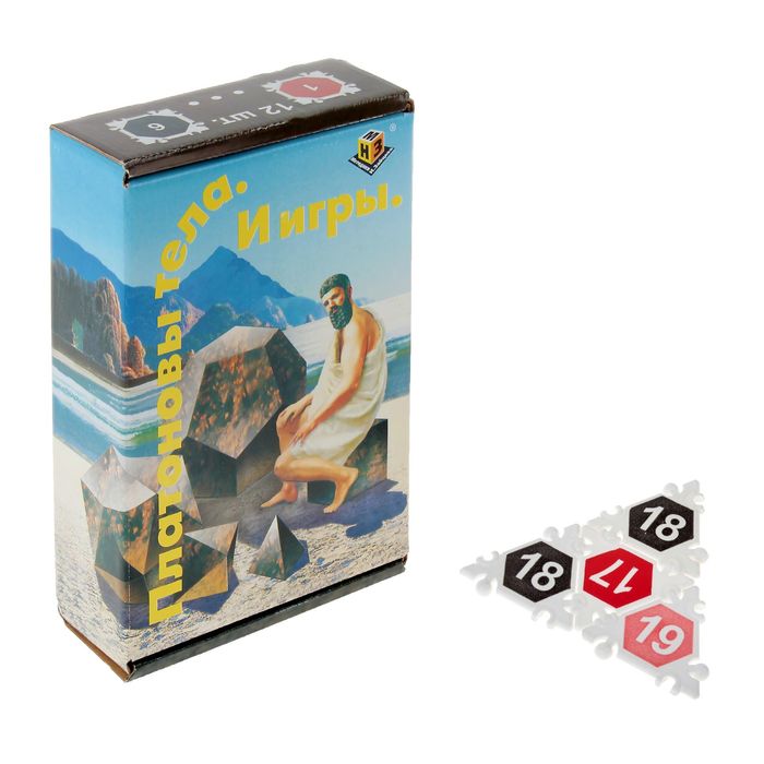 Конструктор "Платоновы тела", 140 деталей