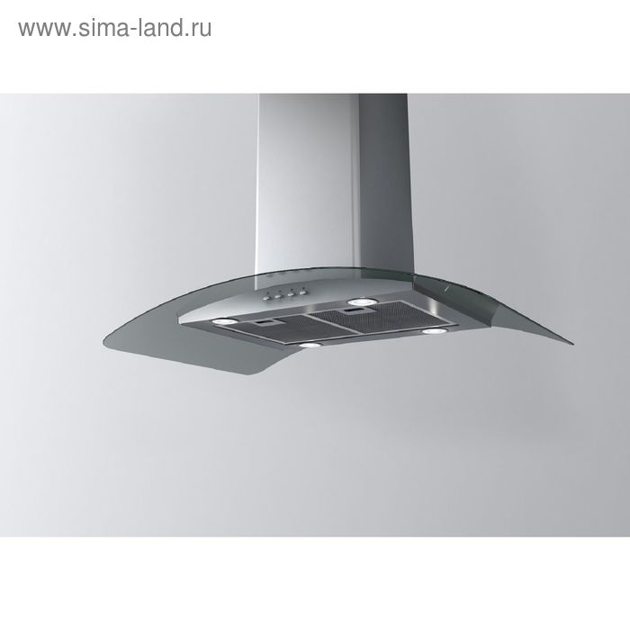 Вытяжка Lex PARIS ISOLA 900 островная 800 м3ч 3 скорости 90 см серебристая 4549000₽