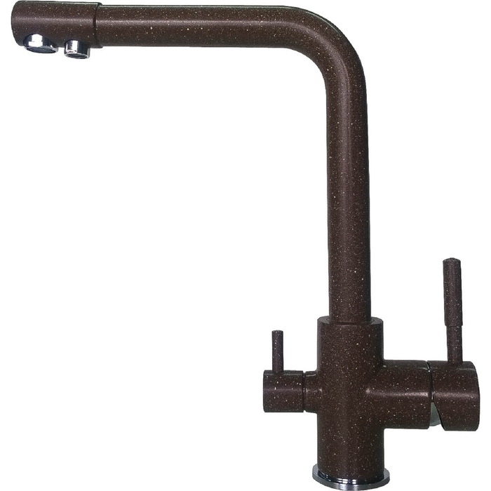 Смеситель для кухни Gerdamix FL Dorado F107, коричневый