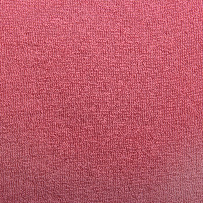 Простыня махровая на резинке коралл, размер 90х200/20 см