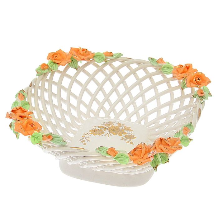 Конфетница "Квадратная" цветная лепка