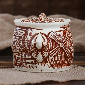 

Горшок для запекания "Хатка", под шамот, 0.6 л