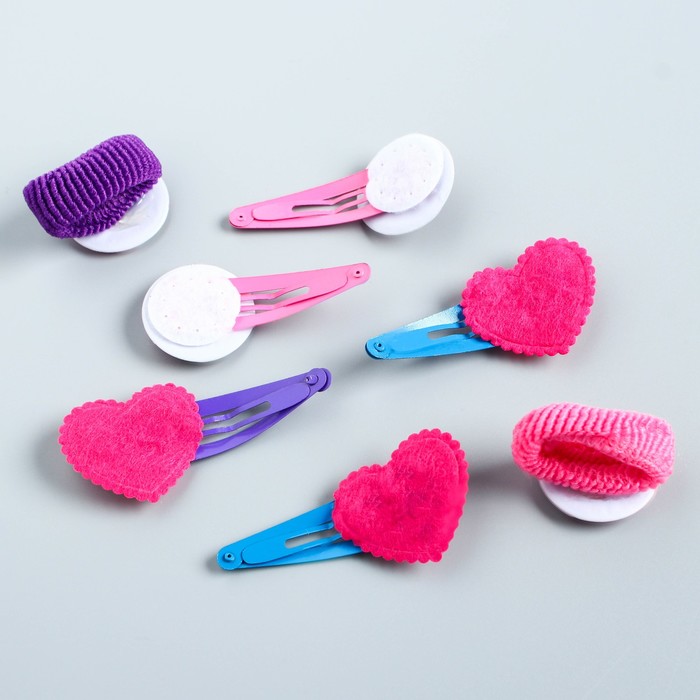 Набор для волос "Ты лучше всех", феи Винкс: Флора, 5 зажимов, 8 резинок, 20 х 6,5 см