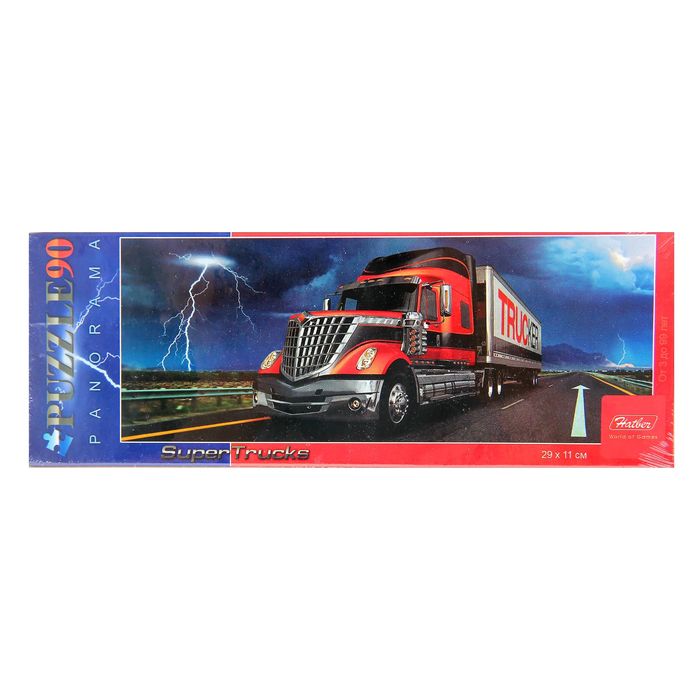 Пазлы "Панорама-Грузовик", 90 элементов