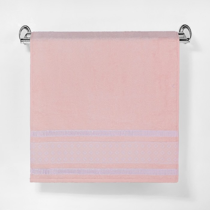 Полотенце махровое "Этель" Bambolina, размер 30х50 см, цвет дымчато-розовый