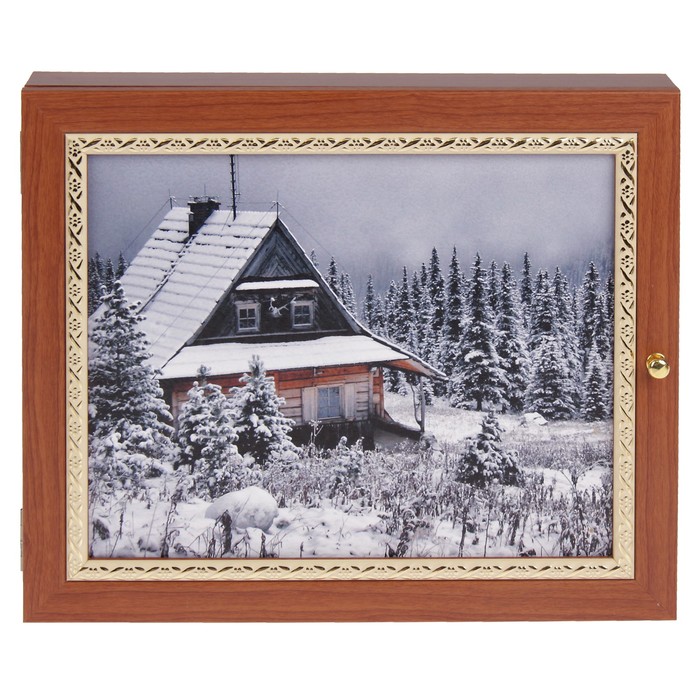 Ключница "Домик в лесу"