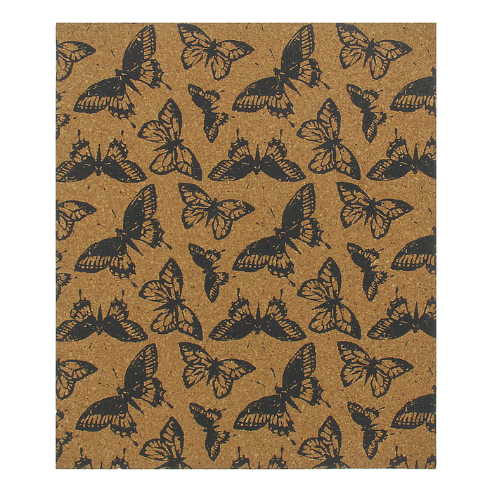 Набор пробковых листов для творчества "Бабочки", 2 шт.