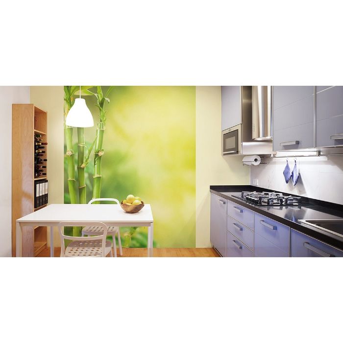 Фотообои "Зеленый бамбук" (состоит из 2 частей), 1,8 х 2,7 м