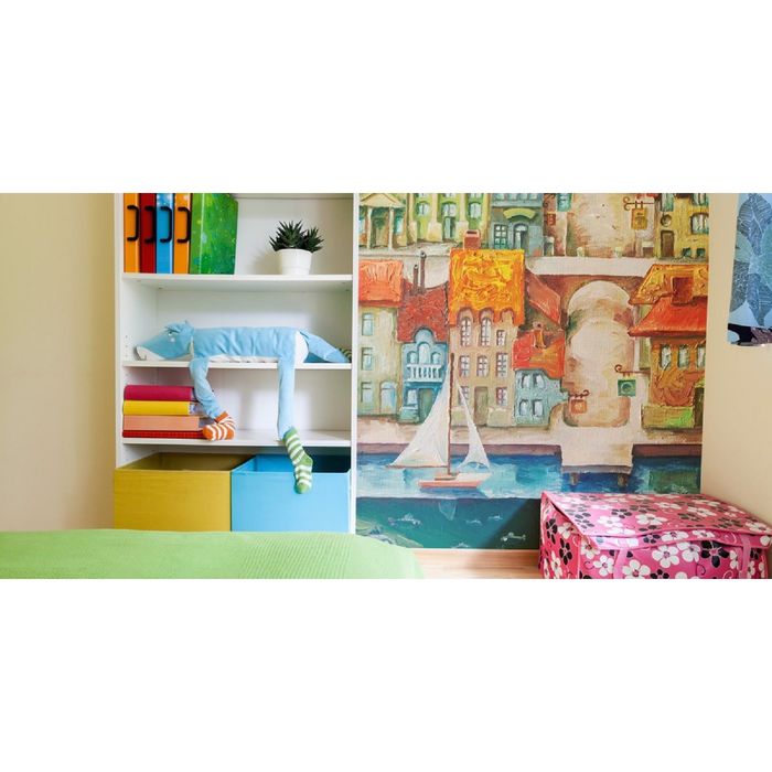 Фотообои "Сказочная гавань" (состоит из 2 частей), 1,8 х 2,7 м