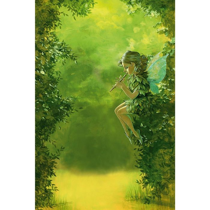 Фотообои "Фея в лесу" (состоит из 2 частей), 1,8 х 2,7 м
