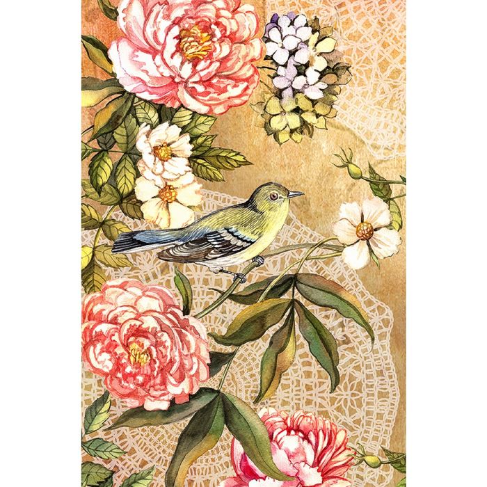 Фотообои "Винтажный рисунок" (состоит из 2 частей), 1,8 х 2,7 м