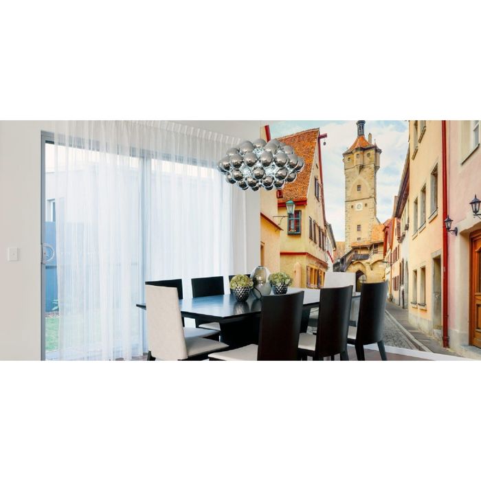 Фотообои "Улица в Баварии" (состоит из 3 частей), 2,7 х 2,7м