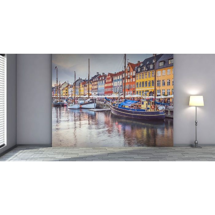 Фотообои "Копенгаген" (состоит из 3 частей), 2,7 х 2,7м