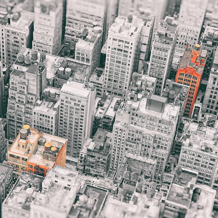 Фотообои "Нью-Йорк с акцентом" (состоит из 3 частей), 2,7 х 2,7м