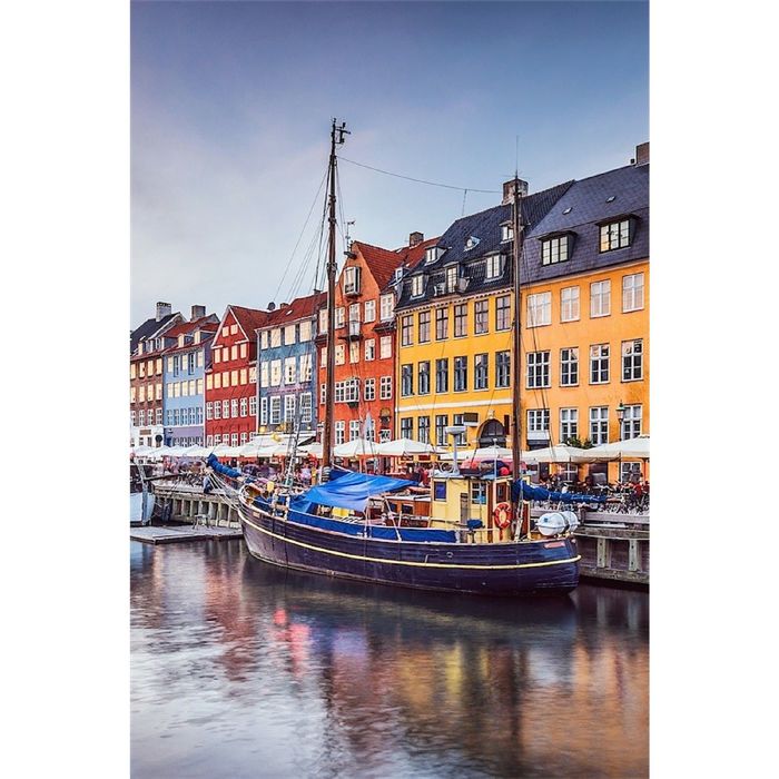 Фотообои "Копенгаген" (состоит из 2 частей), 1,8 х 2,7 м