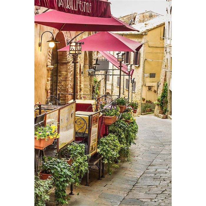 Фотообои "Итальянское кафе" (состоит из 2 частей), 1,8 х 2,7 м