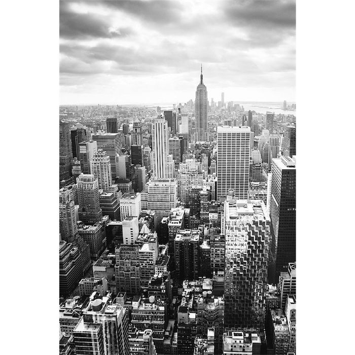 Фотообои "Нью-Йорк с высоты" (состоит из 2 частей), 1,8 х 2,7 м