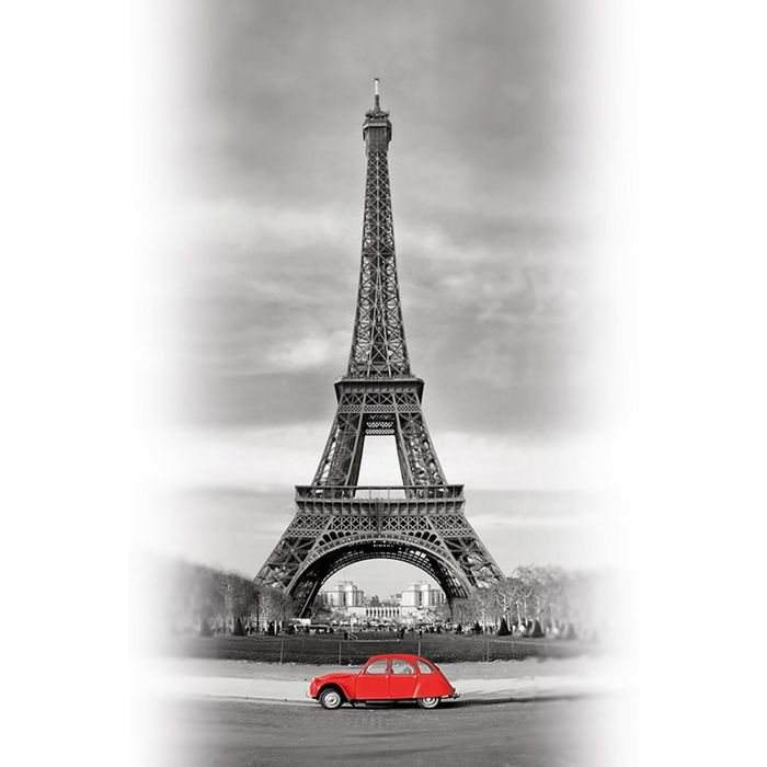 Фотообои "Париж с акцентом" (состоит из 2 частей), 1,8 х 2,7 м