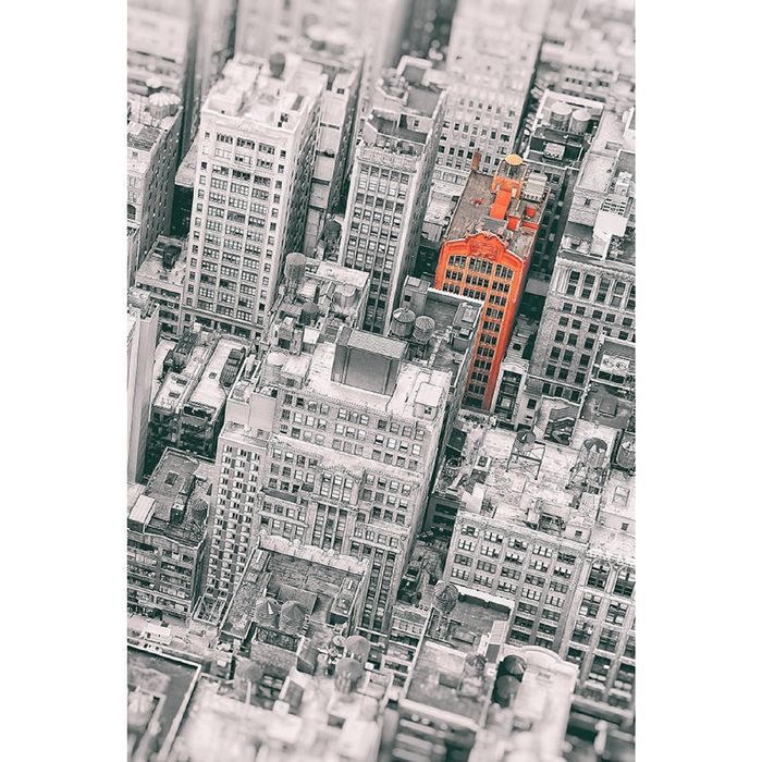 Фотообои "Нью-Йорк с акцентом" (состоит из 2 частей), 1,8 х 2,7 м