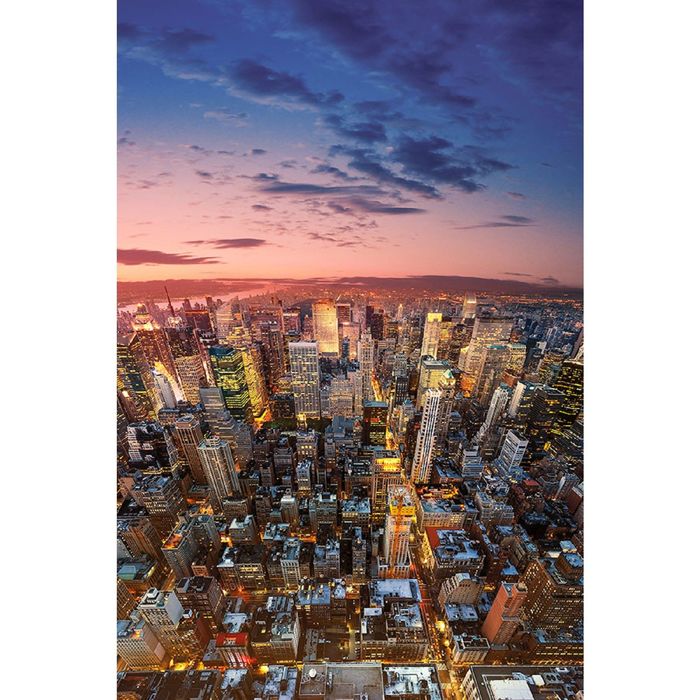 Фотообои "После заката" (состоит из 2 частей), 1,8 х 2,7 м