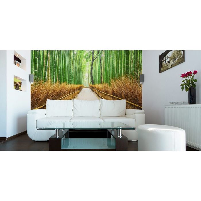 Фотообои "Бамбуковый лес" (состоит из 3 частей), 2,7 х 2,7м