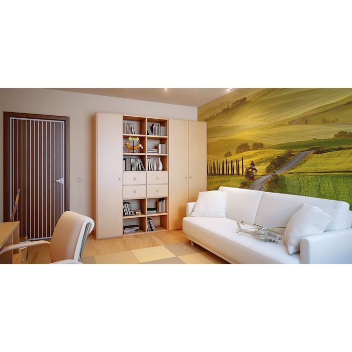 Фотообои "Холмы" (состоит из 3 частей), 2,7 х 2,7м