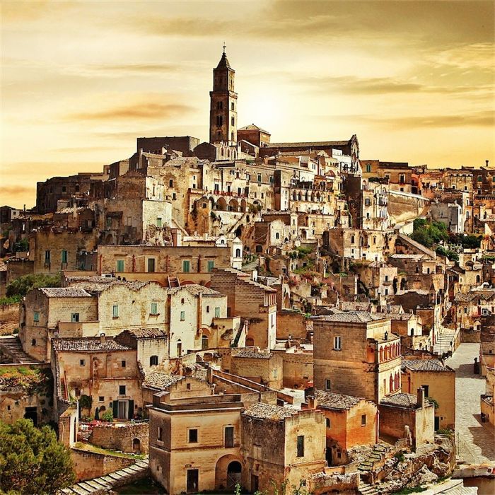 Фотообои "Древний Матера" (состоит из 3 частей), 2,7 х 2,7м