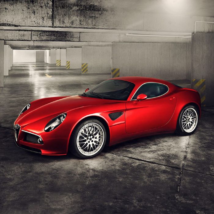 Фотообои "Спорткар" (состоит из 3 частей), 2,7 х 2,7м