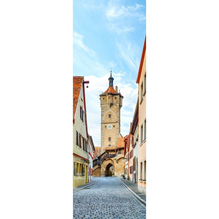 Фотообои "Улица в Баварии", 0,9 х 2,7 м