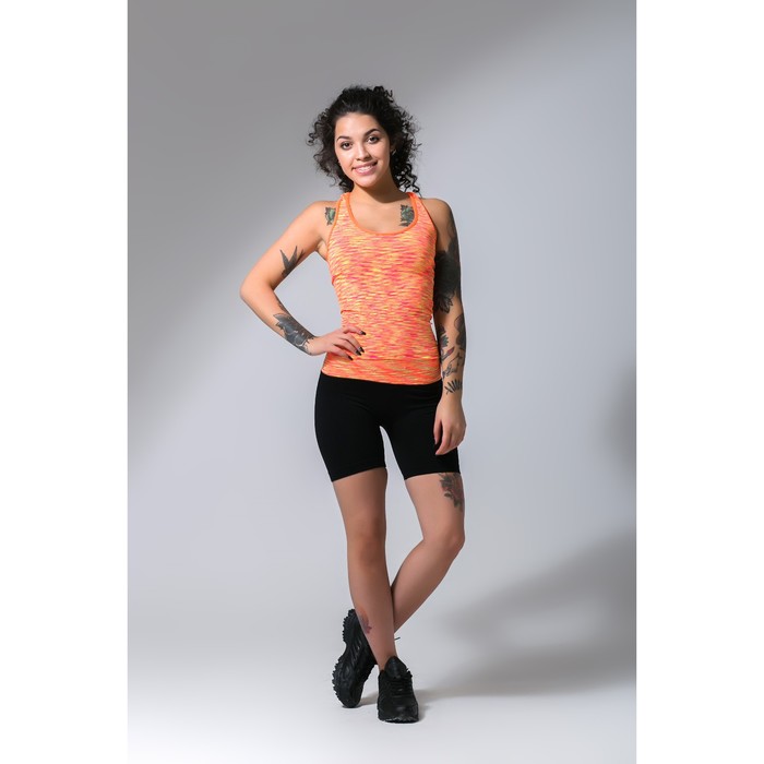 Спортивные шорты ONLITOP Fitness time, размер 46-48, цвет коралловый