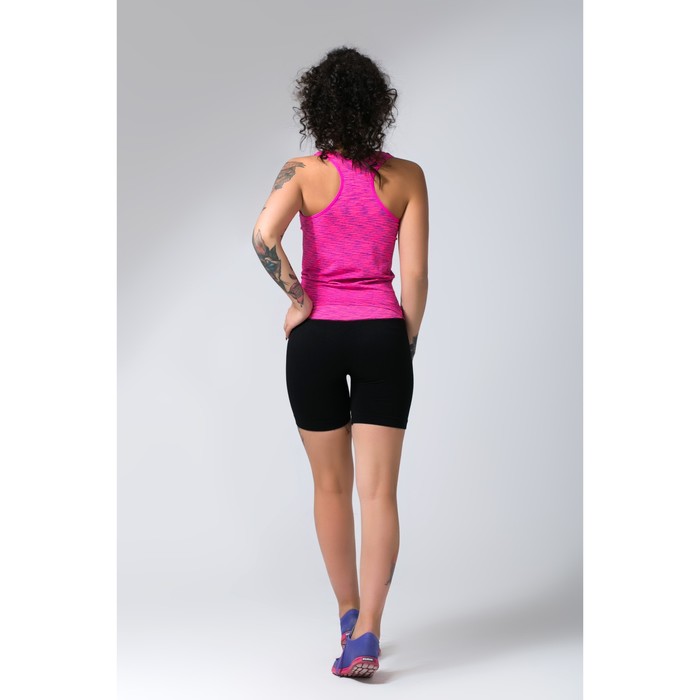 Спортивные шорты ONLITOP Fitness time, размер 46-48, цвет фуксия