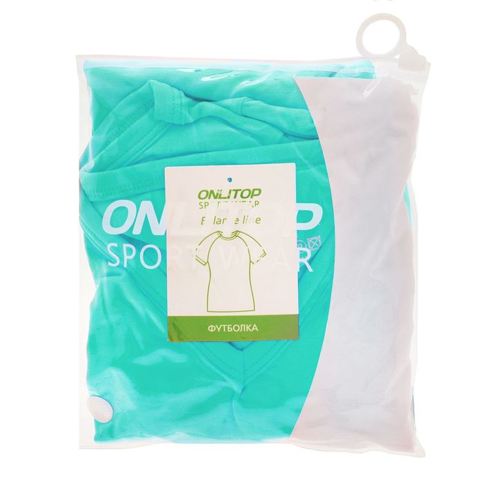 Спортивная футболка ONLITOP Balance, размер 42-44, цвет мятный