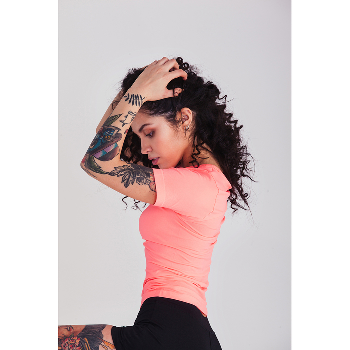 Спортивная футболка ONLITOP Balance, размер 42-44, цвет коралловый