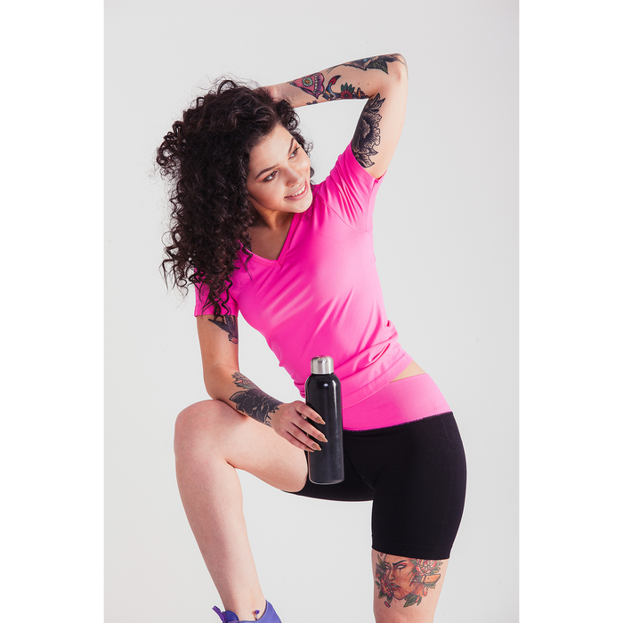 Спортивные шорты ONLITOP Balance, размер 46-48, цвет розовый