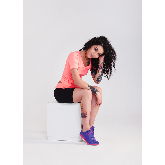 Спортивные шорты ONLITOP Balance, размер 46-48, цвет коралловый