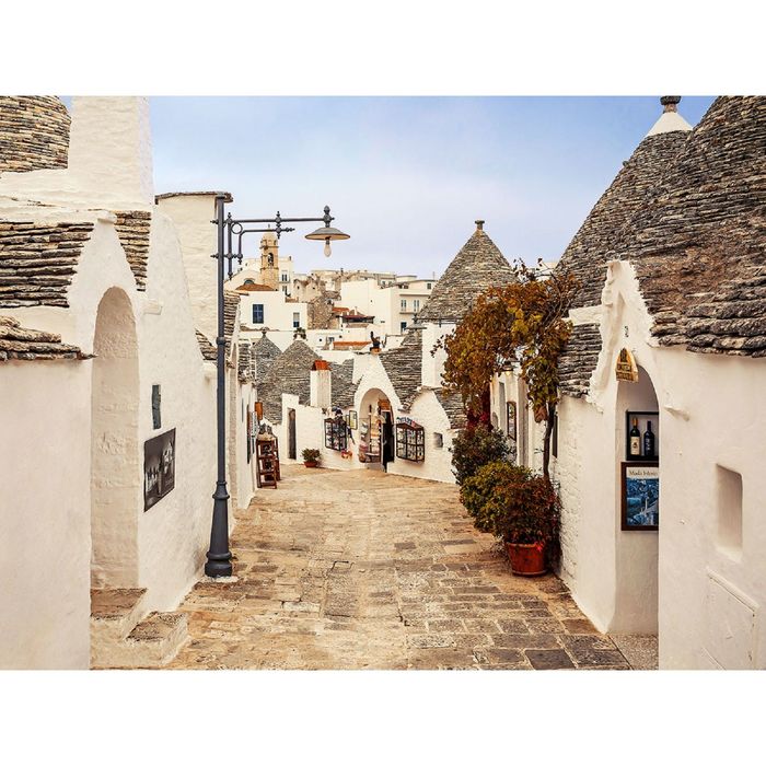 Фотообои "Улица в Альберо" (состоит из 4 частей), 3,6х2,7 м