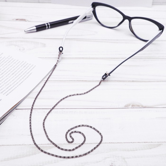 Цепочка для очков, металл, цвет МИКС