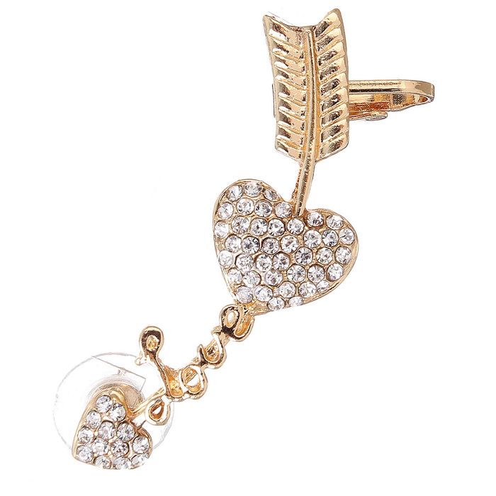 Серьга "Каффа" любовь, цвет МИКС