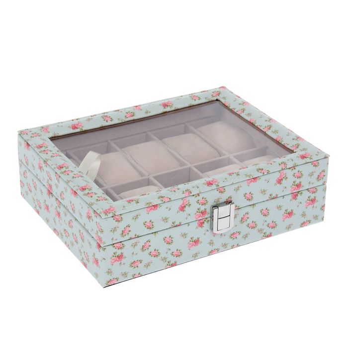 Шкатулка для часов "Цветочное настроение"