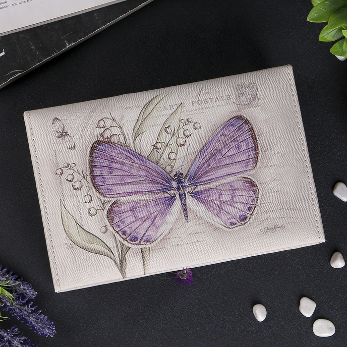 Шкатулка для украшений "Бабочка с кисточкой"