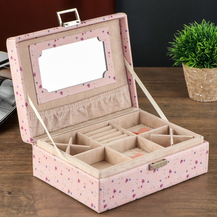 Шкатулка для украшений "Полевые цветы"