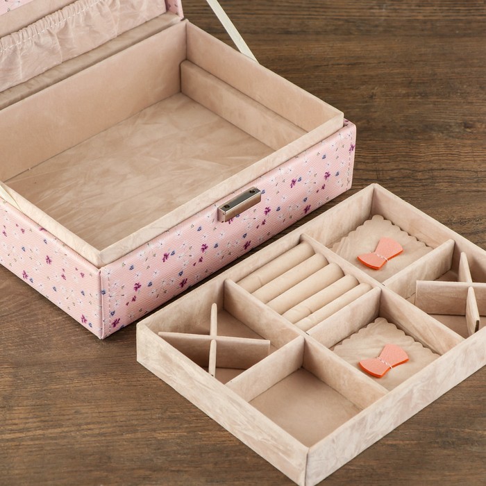 Шкатулка для украшений "Полевые цветы"