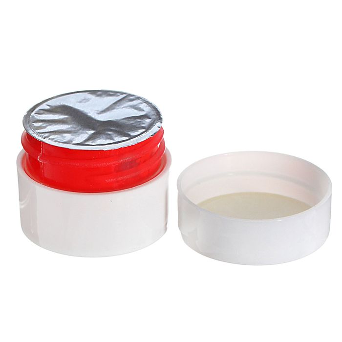 Гель-краска для ногтей трёхфазный LED/UV, 8мл, цвет 12 неоновый красный