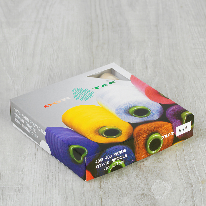 Нитки 40/2, 365м, №546, цвет кремовый