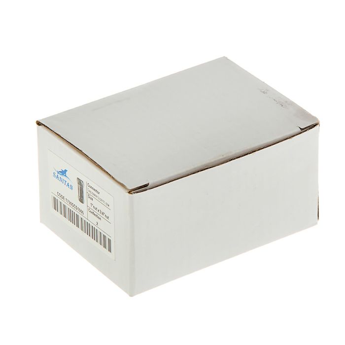 Соединитель прямой для полотенцесушителя SANITAN 1730SCS0505, накидные гайки 3/4"х3/4", хром 16706