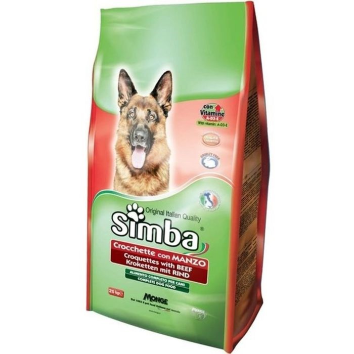 Сухой корм Simba Dog для собак, с говядиной, 4 кг
