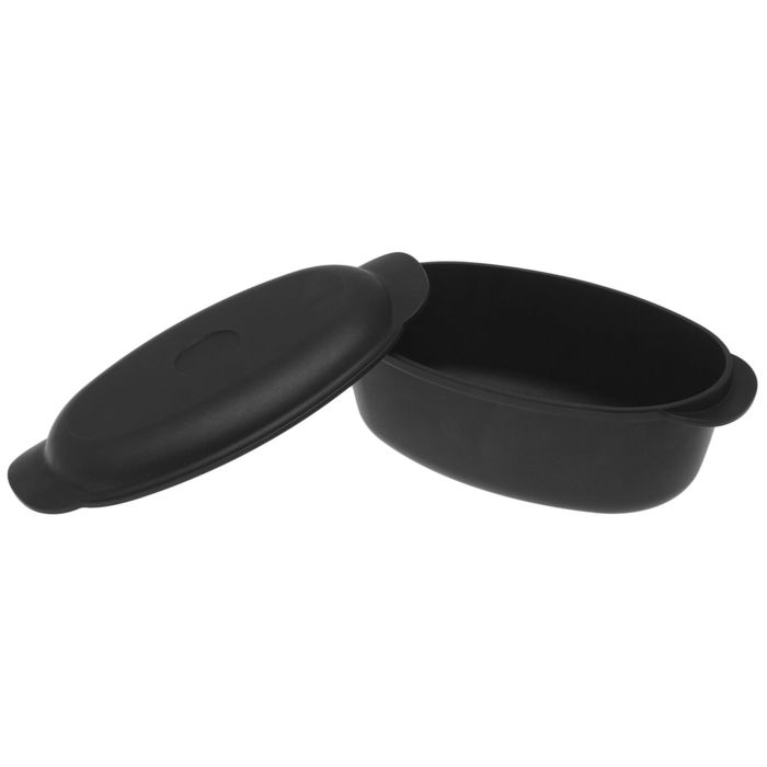 Гусятница-утятница 4 л "Литая", d=31 см, с крышкой-сковородой