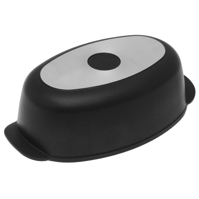 Гусятница-утятница 4 л "Литая", d=31 см, с крышкой-сковородой