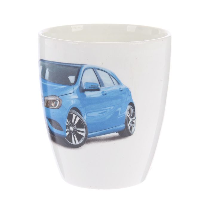 Кружка 260 мл "Гонки", рисунок МИКС